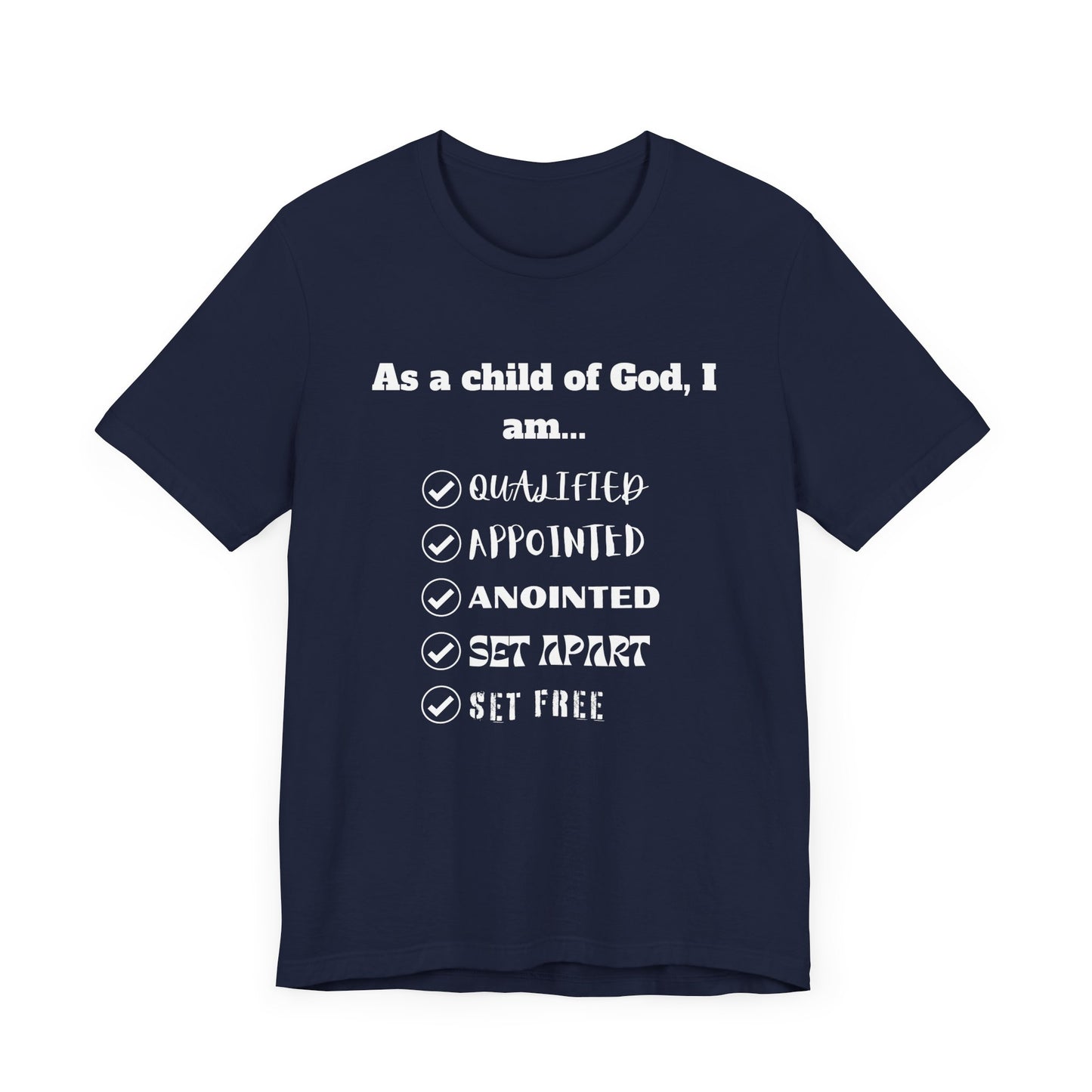 As A Child Of God I Am... Premium Tee