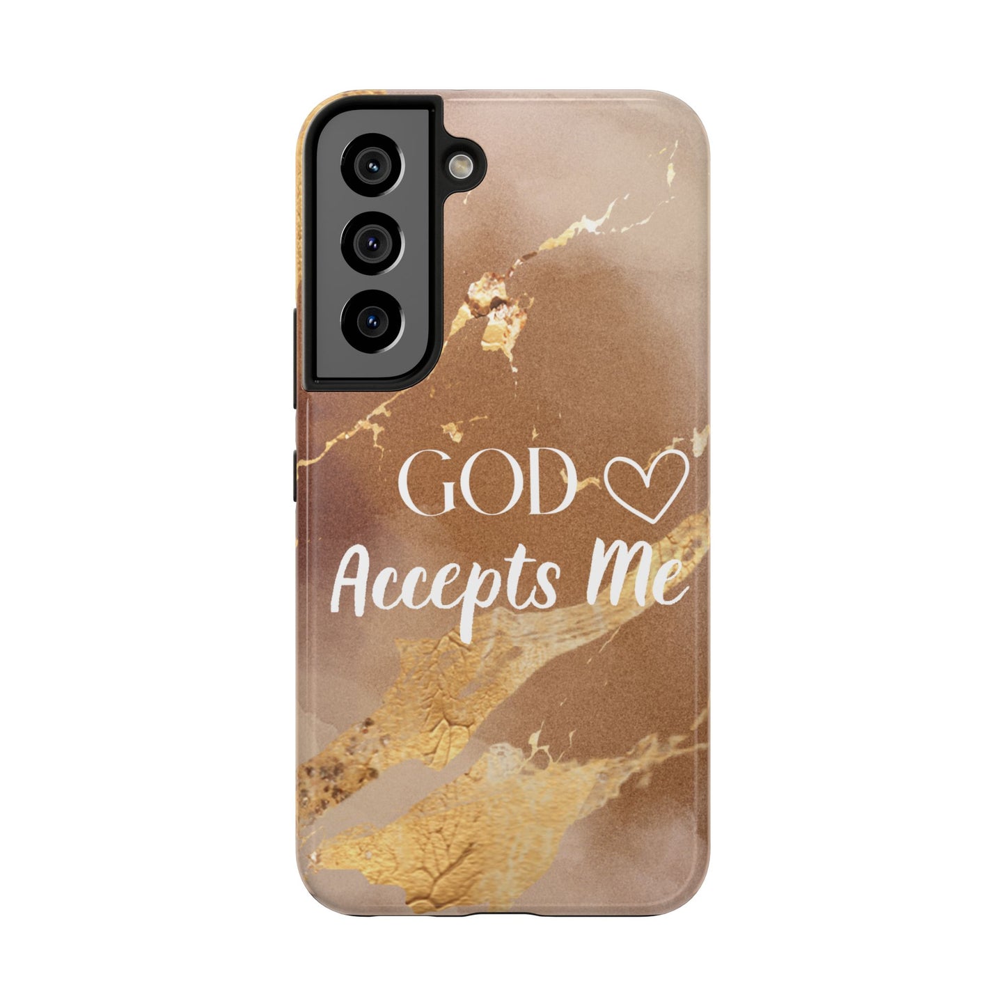God Accepts Me Christian Tough Phone Case