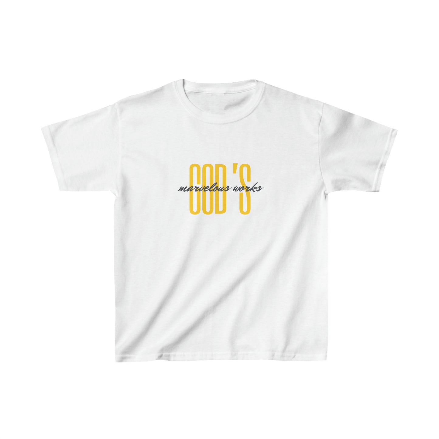God's Marvelous Works Kids Classic Tee