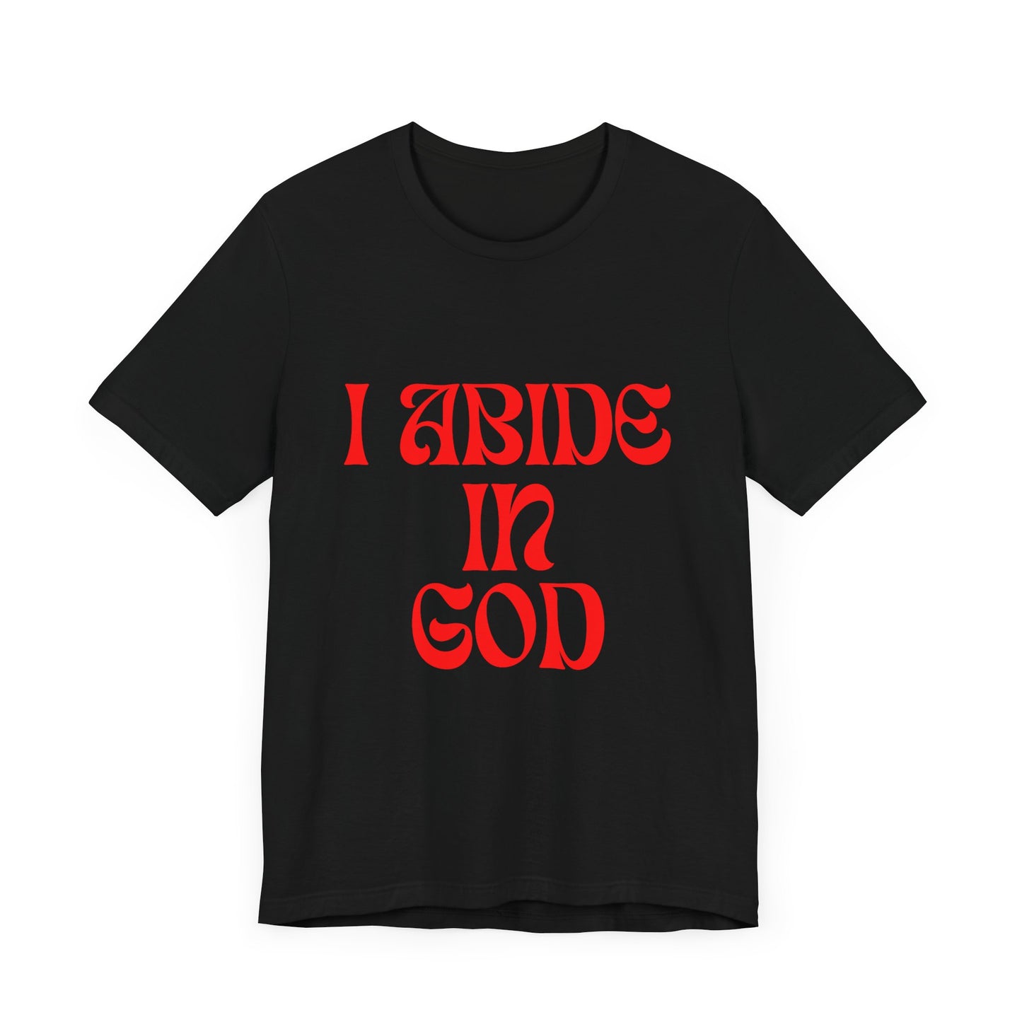 I Abide In God, God Abides In Me Premium Tee