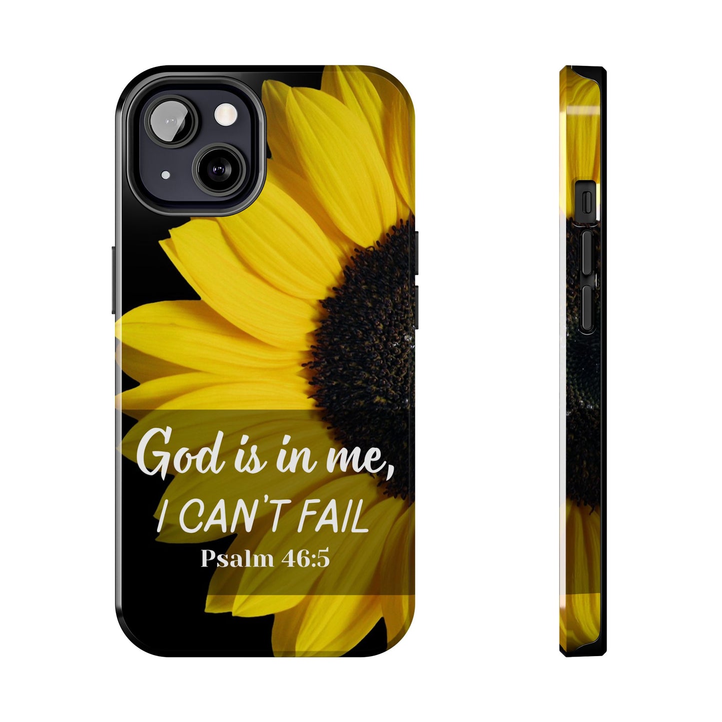 God Is In Me, I Can't Fail Christian Tough Phone Case