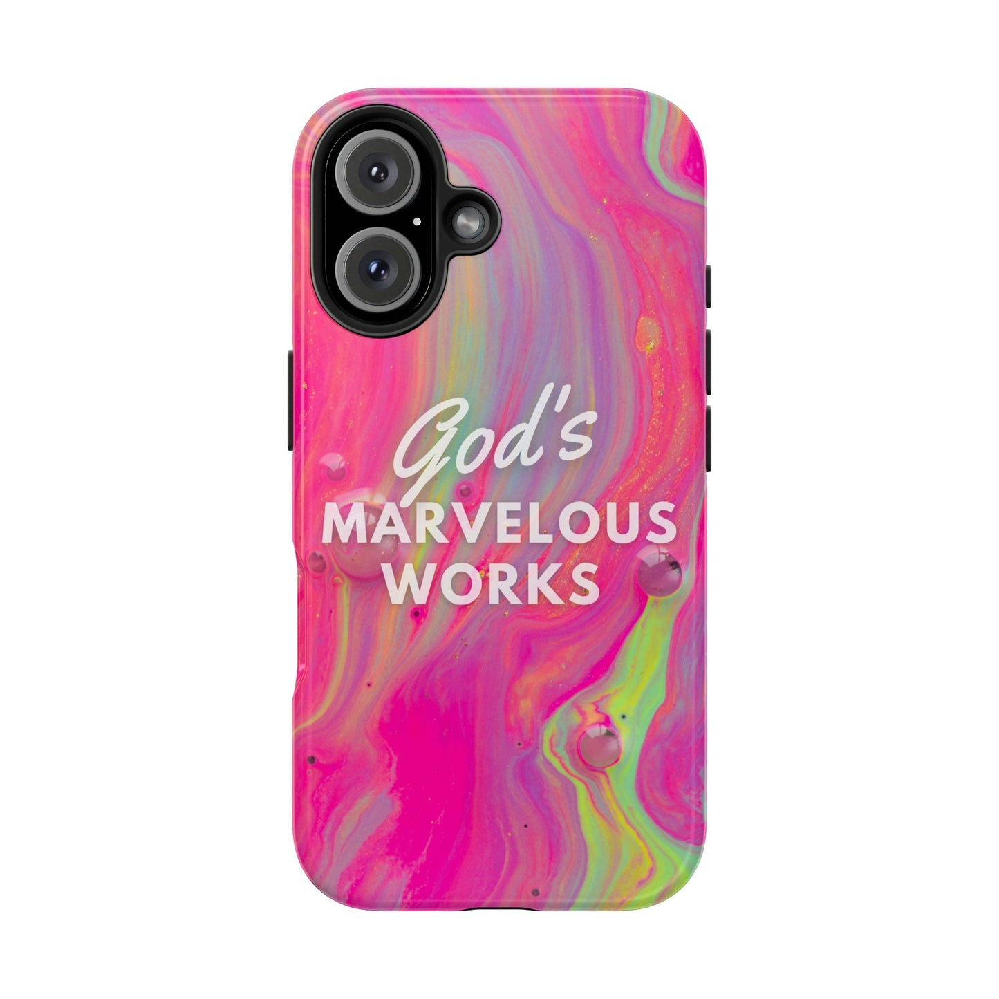 God's Marvelous Works Christian Tough Phone Case