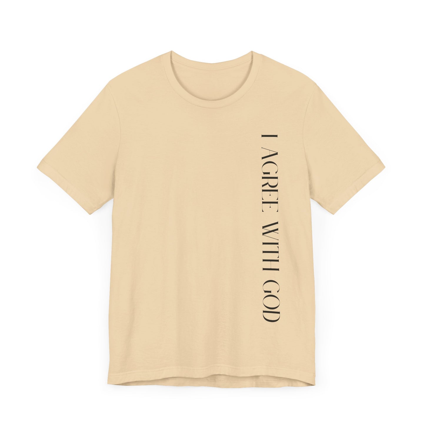 I Agree With God Premium Tee