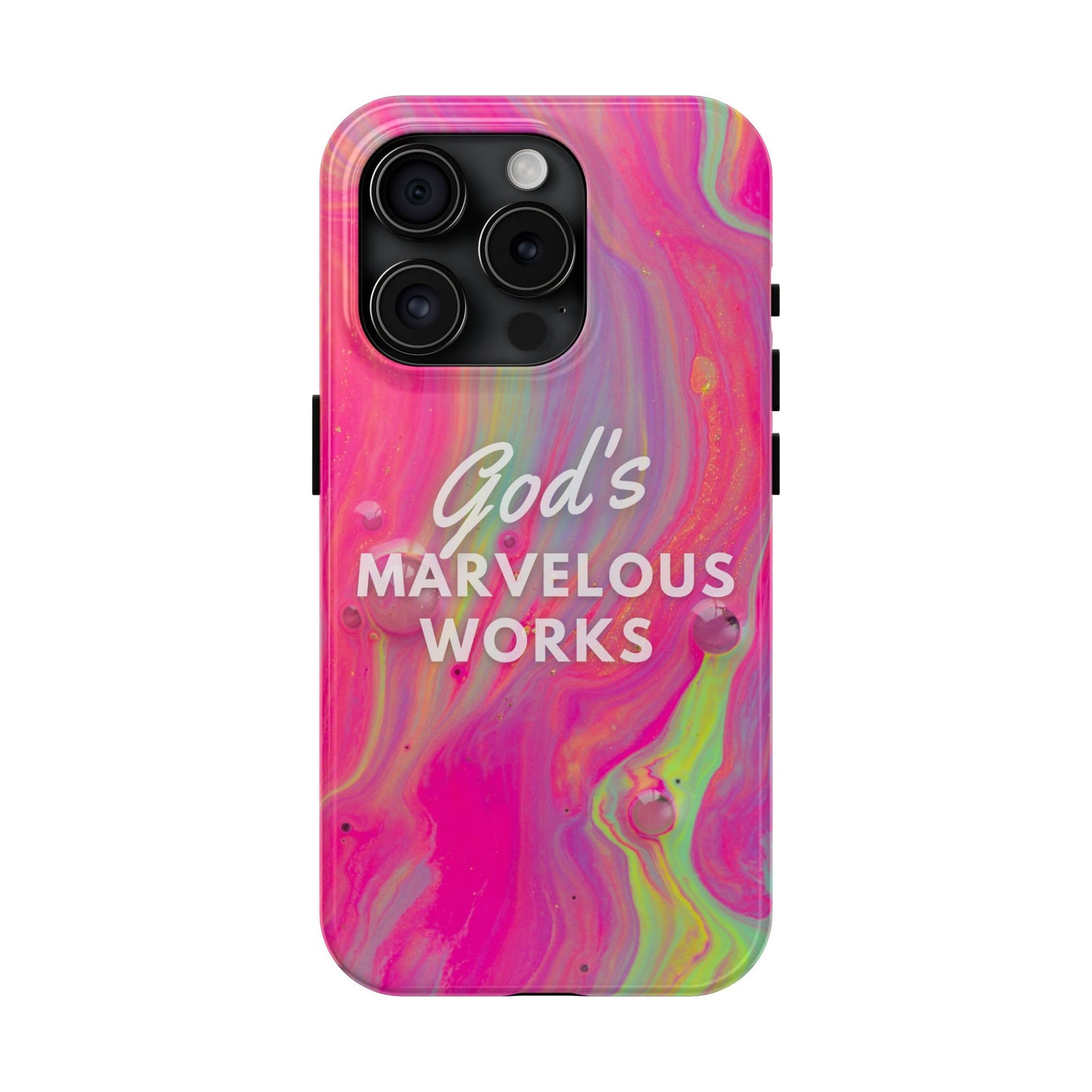 God's Marvelous Works Christian Tough Phone Case