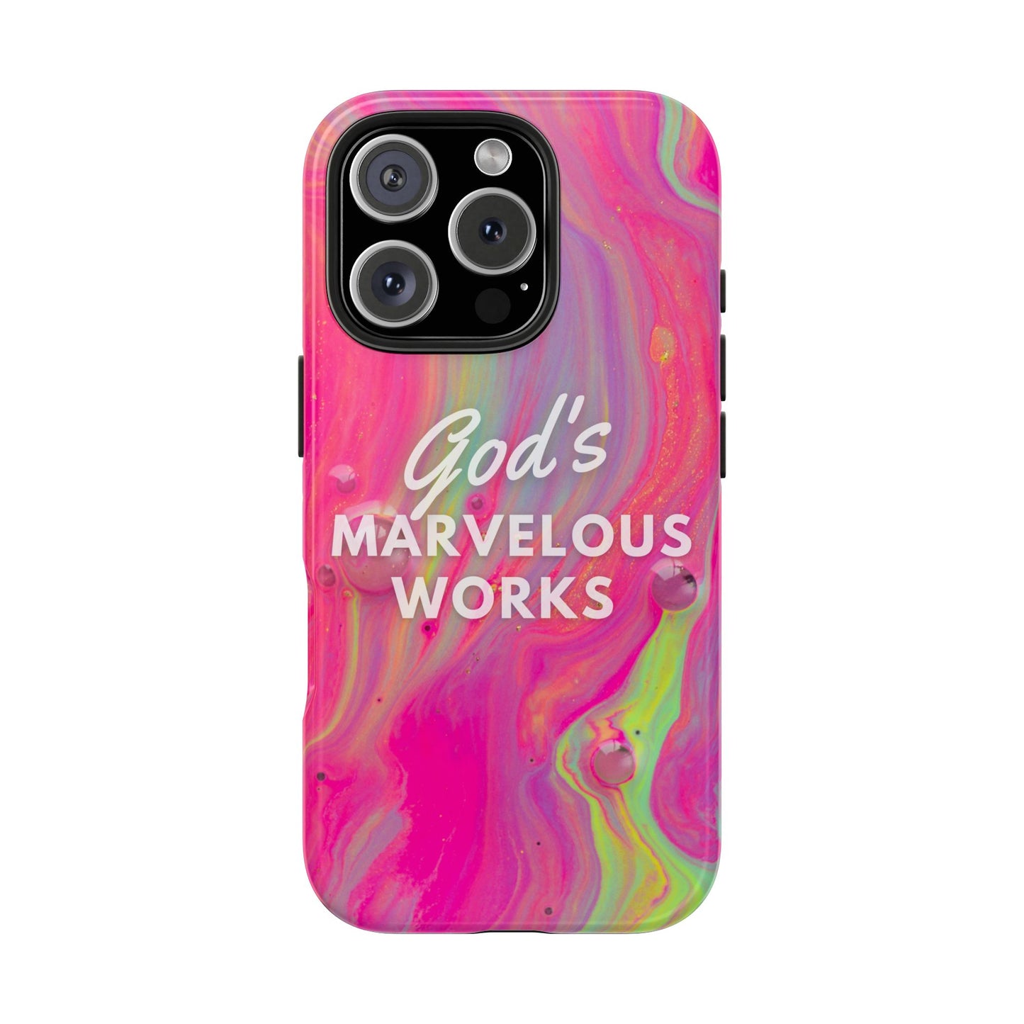 God's Marvelous Works Christian Tough Phone Case