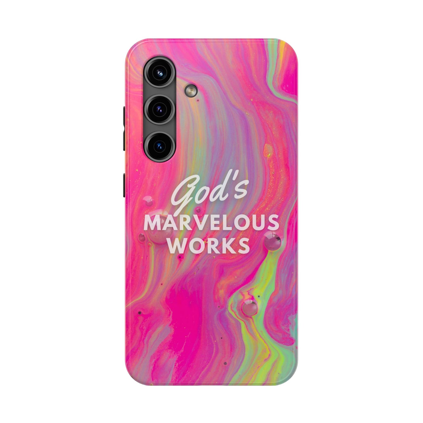 God's Marvelous Works Christian Tough Phone Case