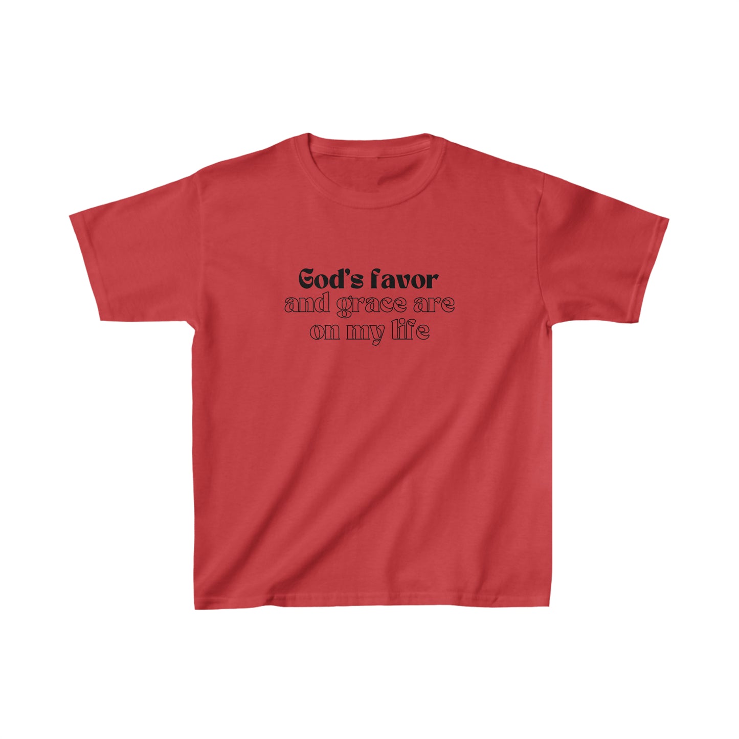 God's Favor And Grace Are On My Life Kids Classic Tee