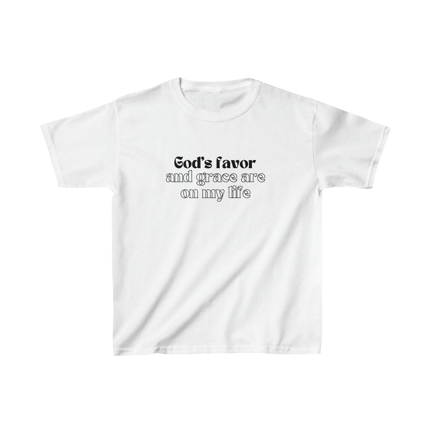 God's Favor And Grace Are On My Life Kids Classic Tee
