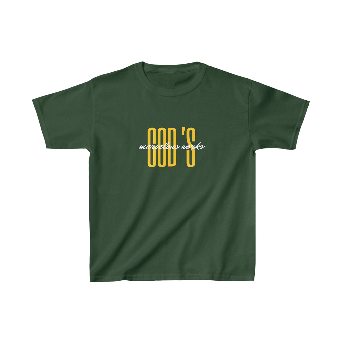 God's Marvelous Works Kids Classic Tee