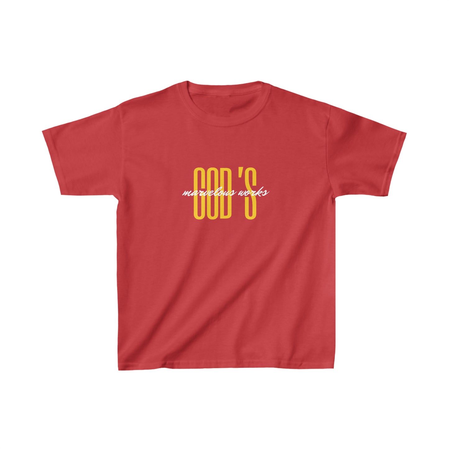 God's Marvelous Works Kids Classic Tee