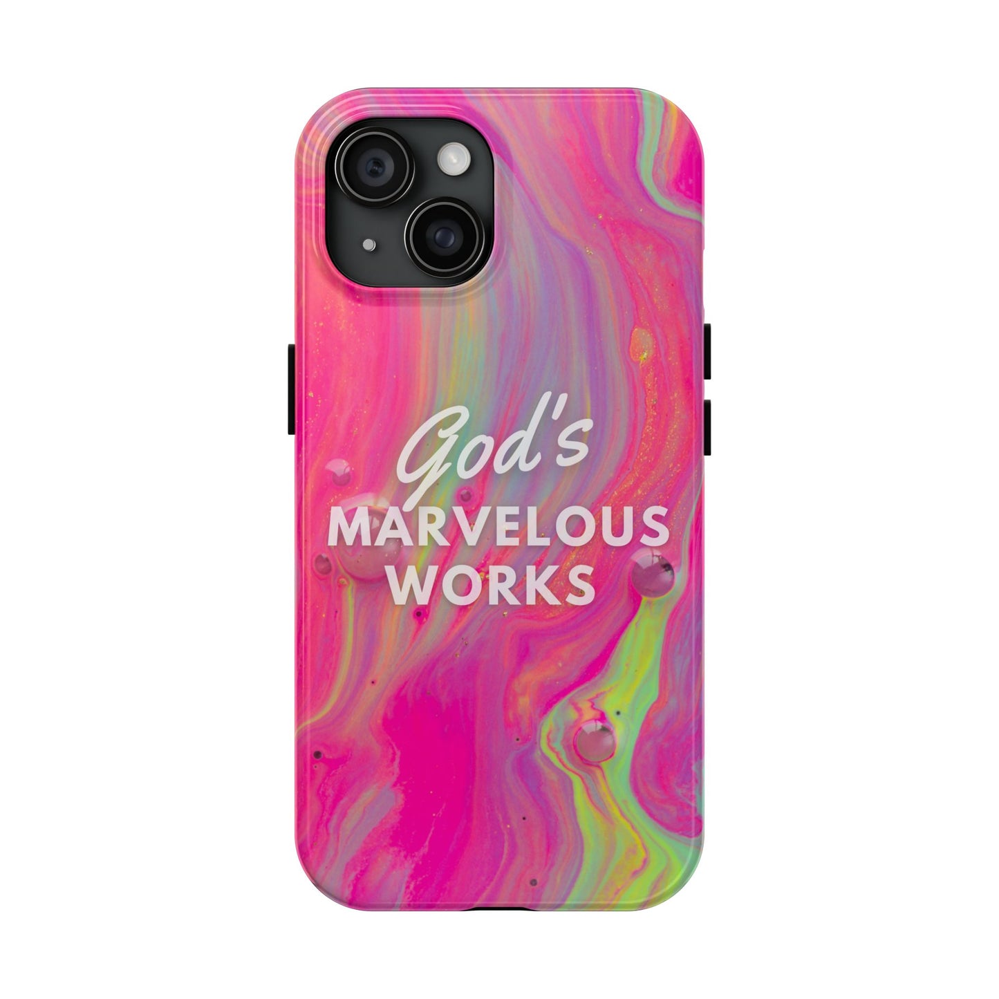 God's Marvelous Works Christian Tough Phone Case