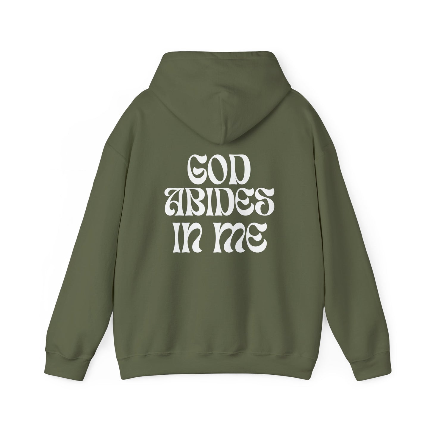 I Abide In God, God Abides In Me Hoodie