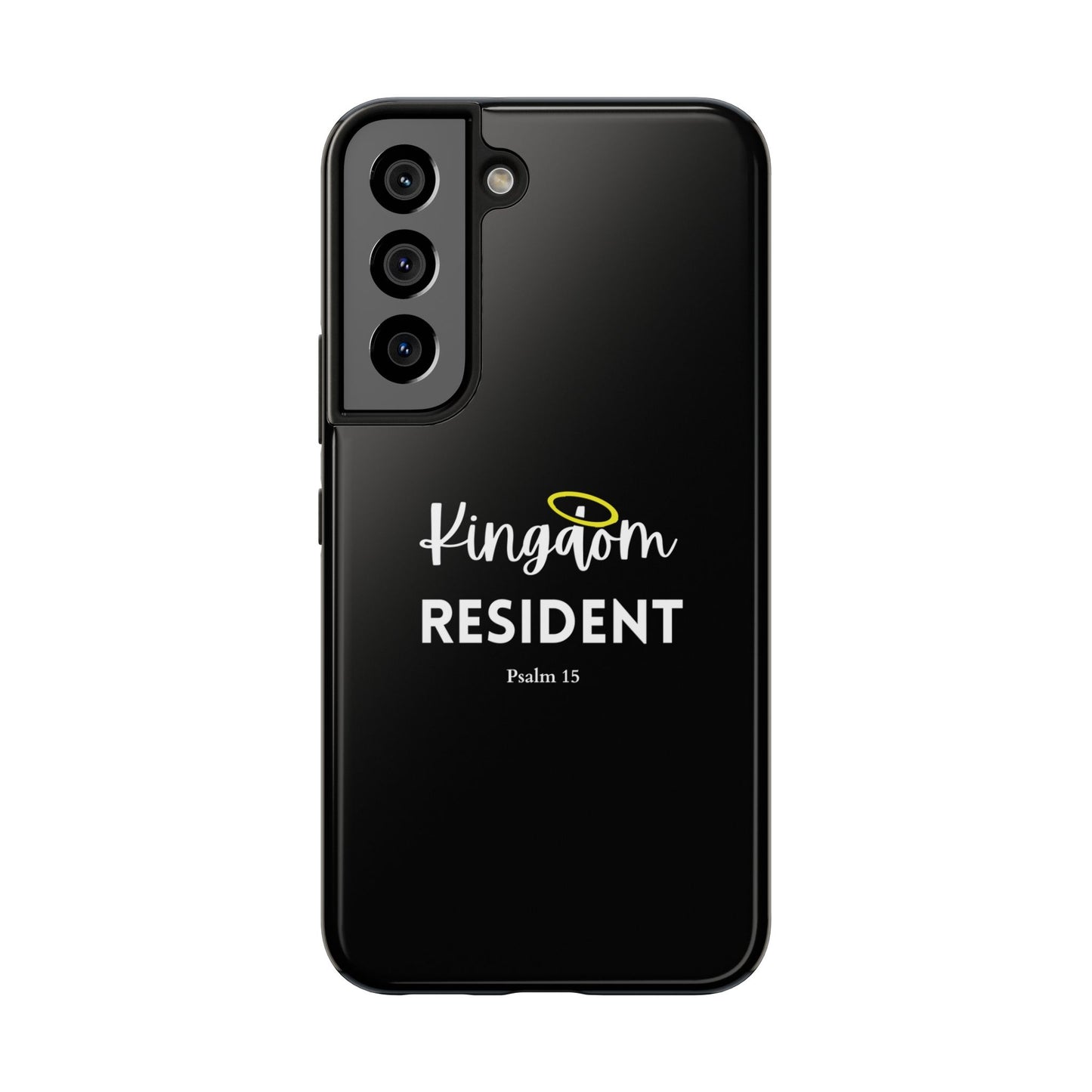 Kingdom Resident Black Christian Tough Phone Case
