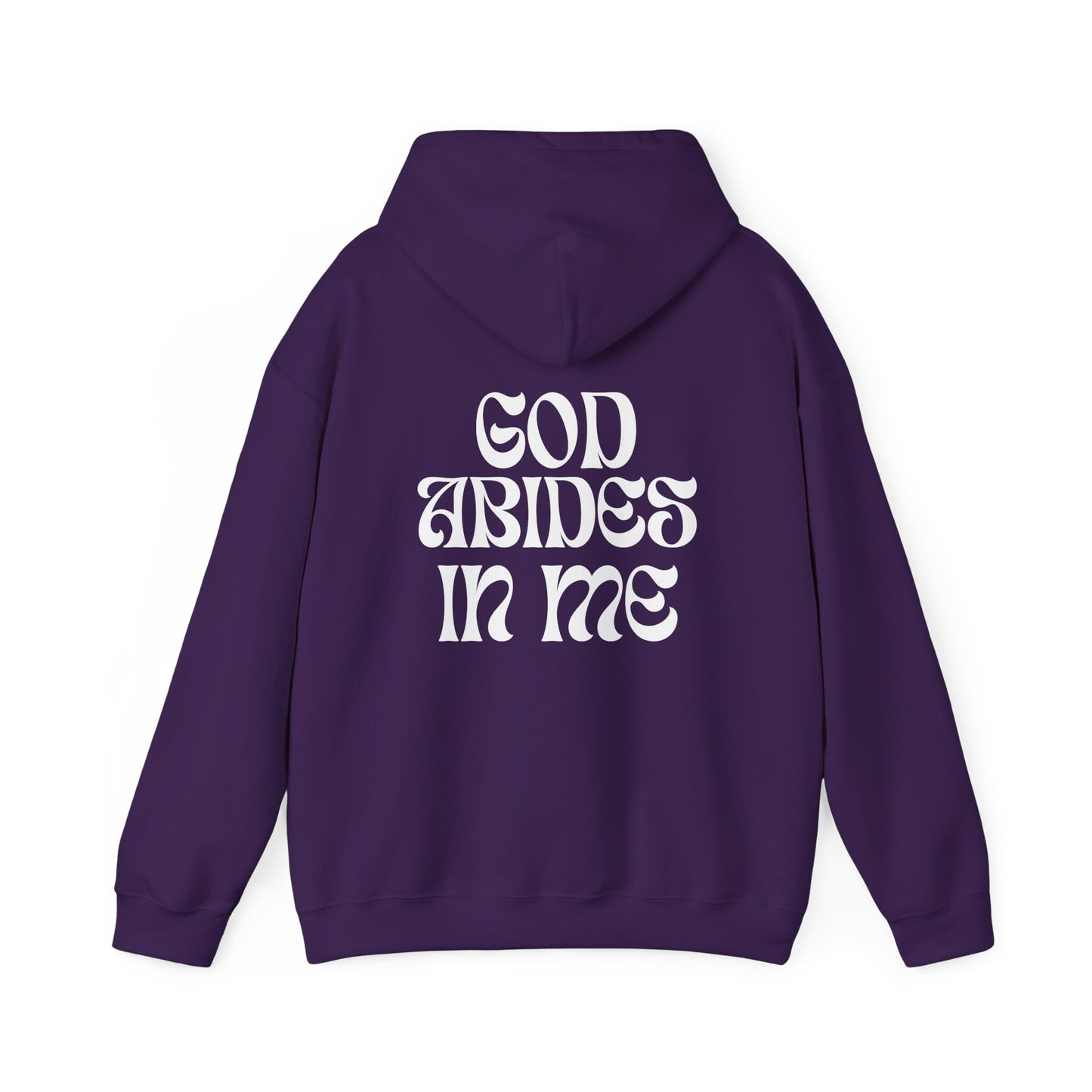 I Abide In God, God Abides In Me Hoodie