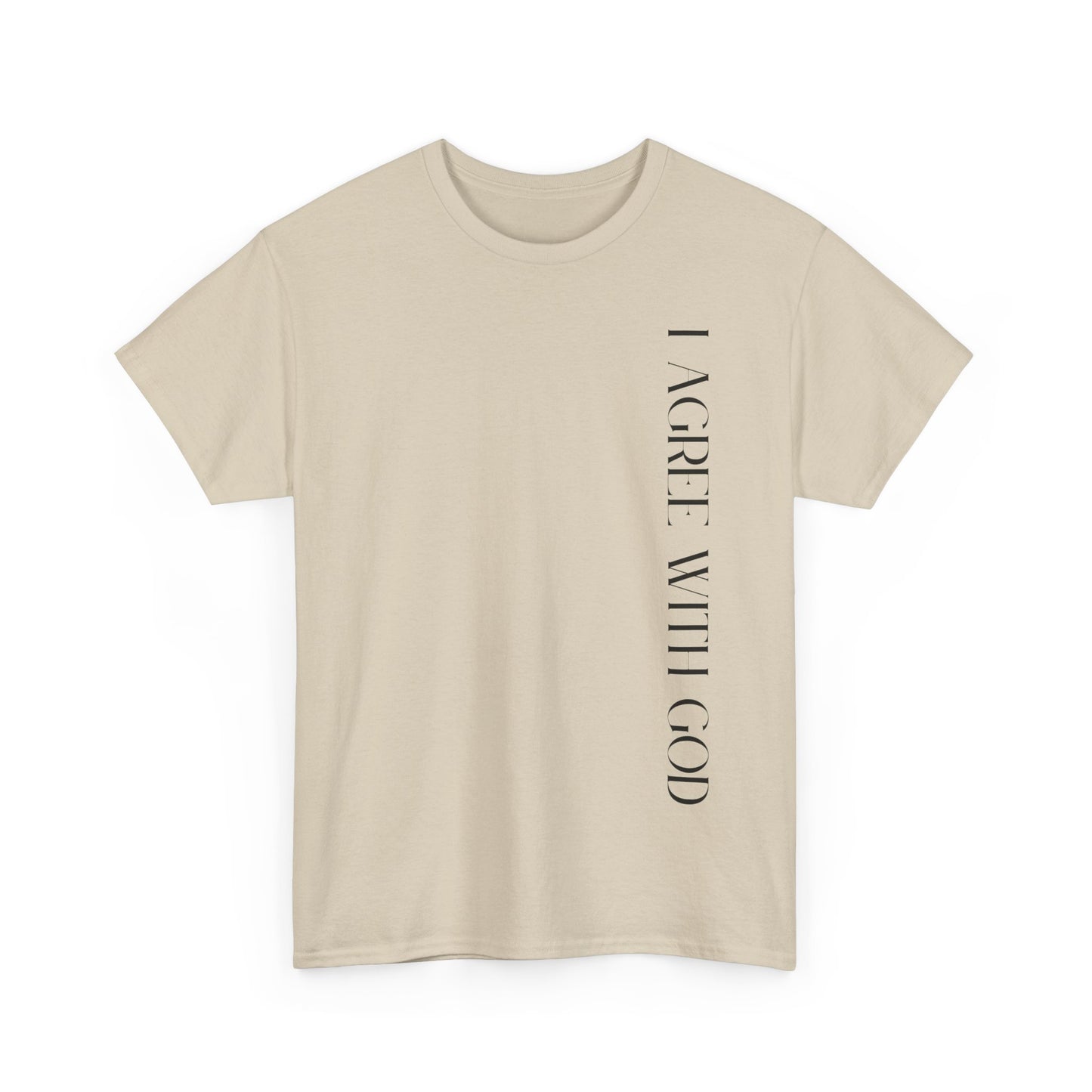 I Agree With God Classic Tee