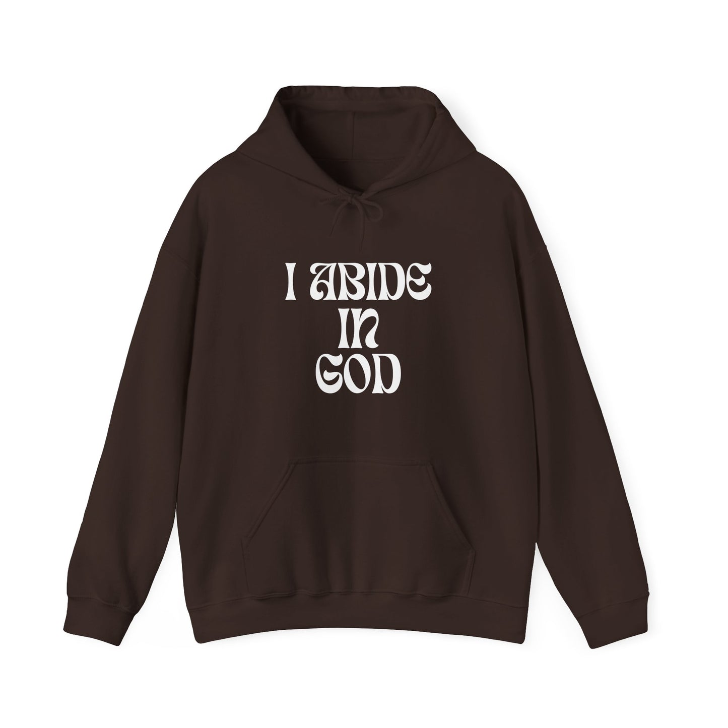 I Abide In God, God Abides In Me Hoodie