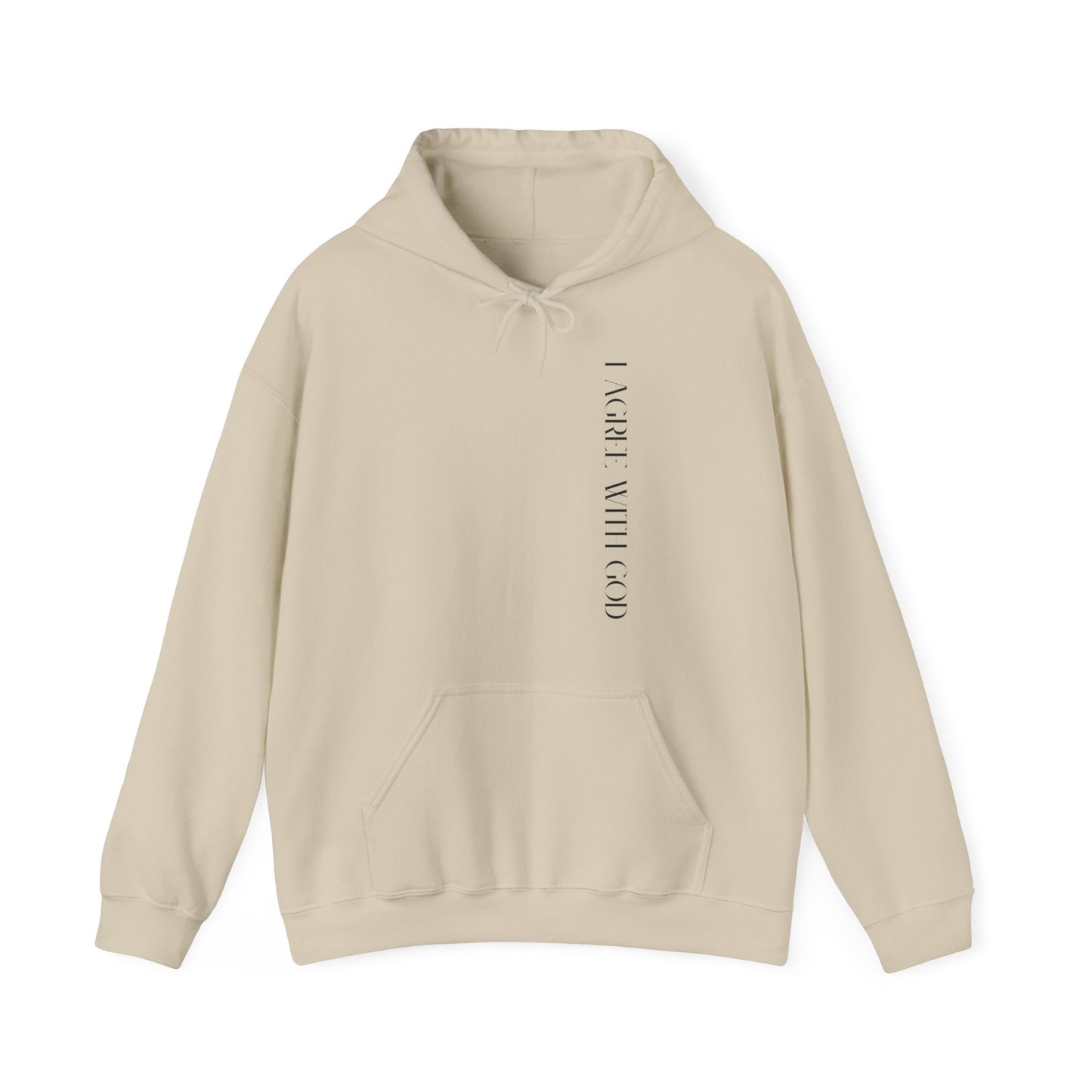 I Agree With God Hoodie