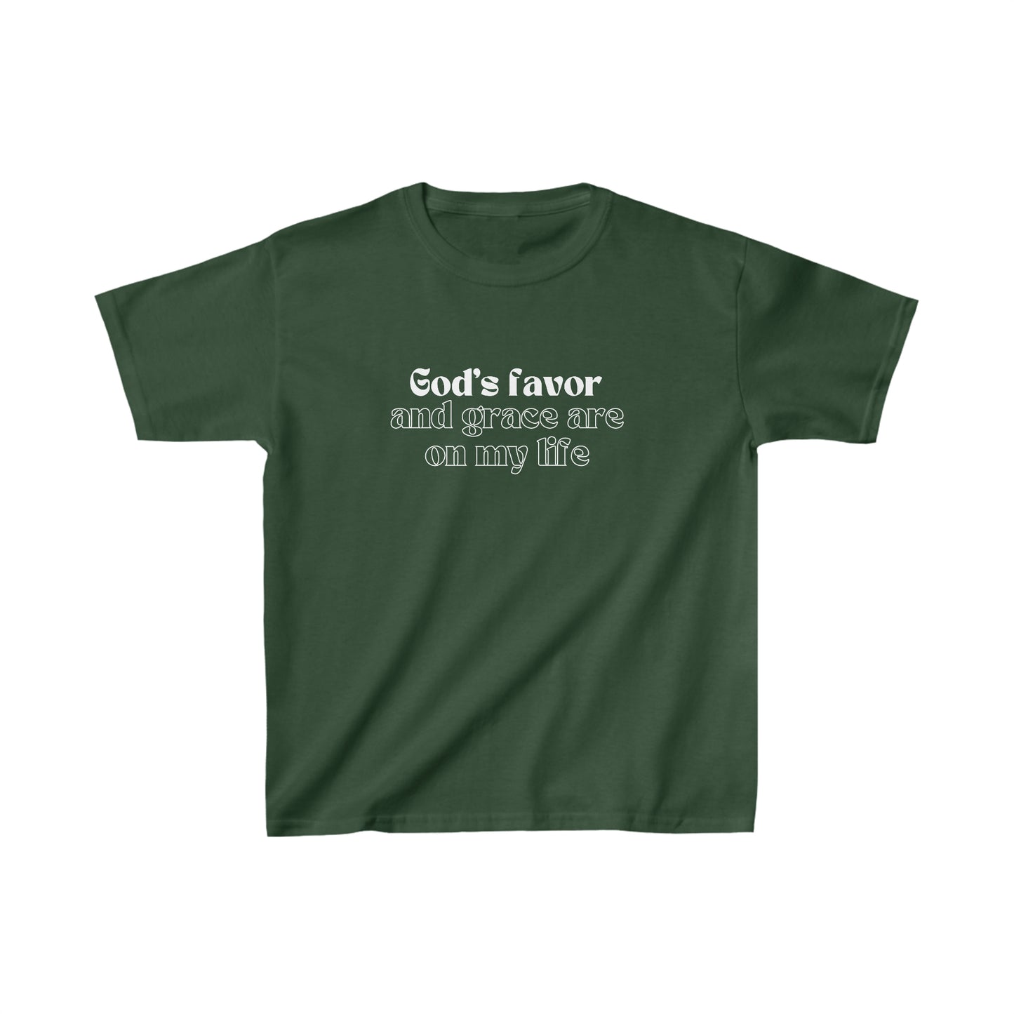 God's Favor And Grace Are On My Life Kids Classic Tee