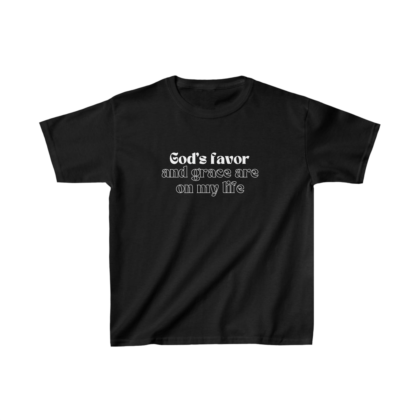 God's Favor And Grace Are On My Life Kids Classic Tee