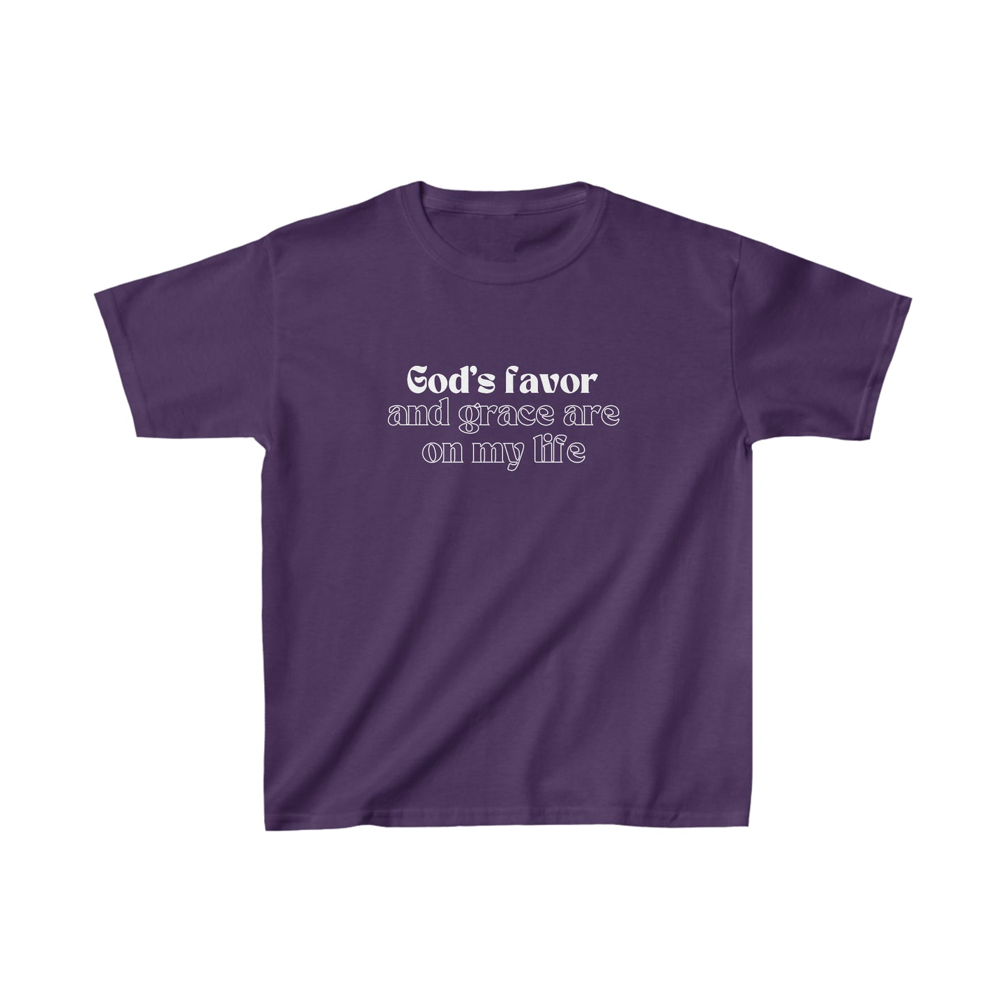 God's Favor And Grace Are On My Life Kids Classic Tee