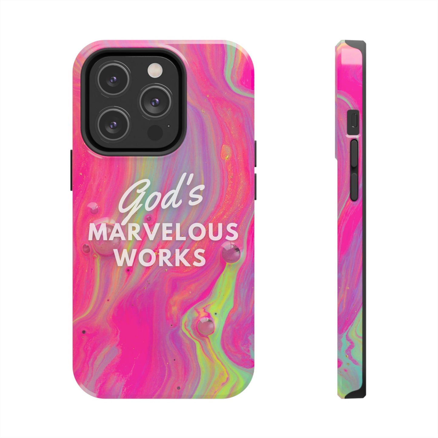 God's Marvelous Works Christian Tough Phone Case