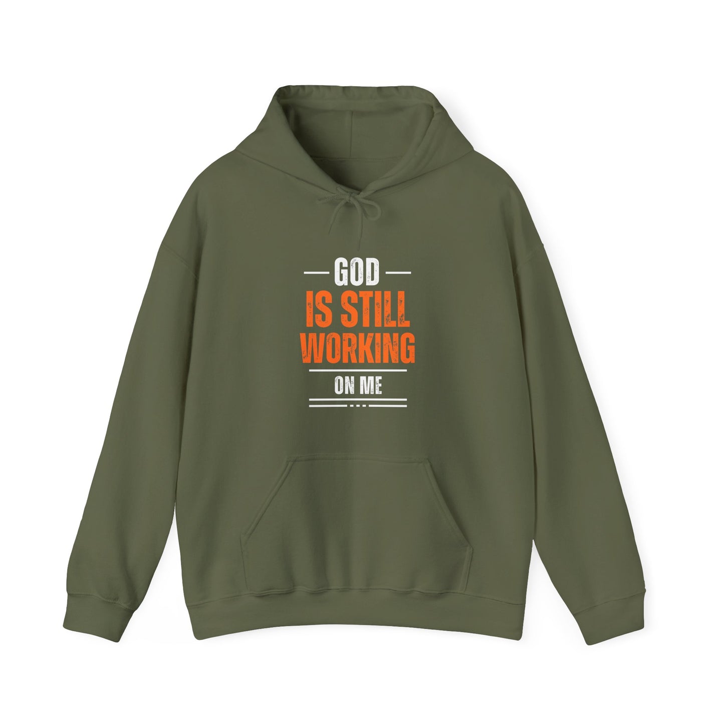 God is Still Working on Me Unisex Hoodie