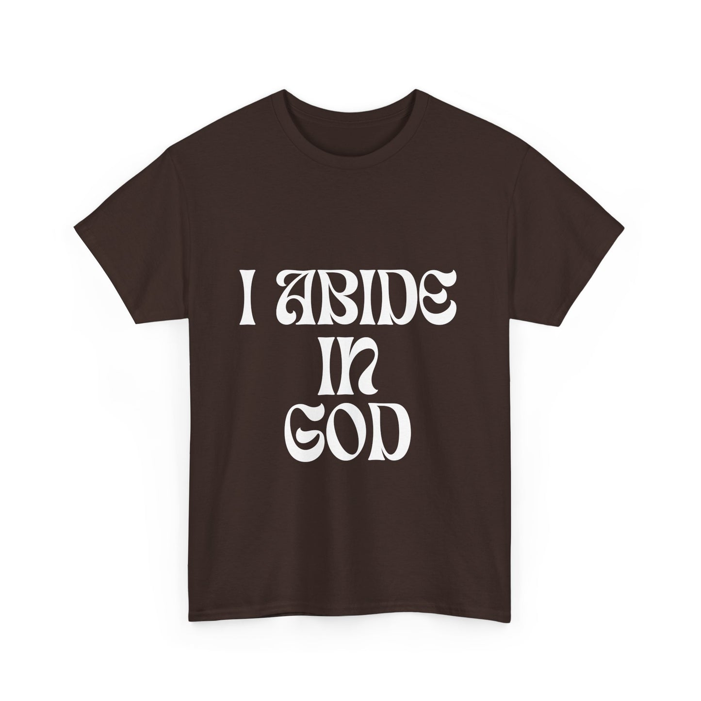 I Abide In God, God Abides In Me Classic Tee