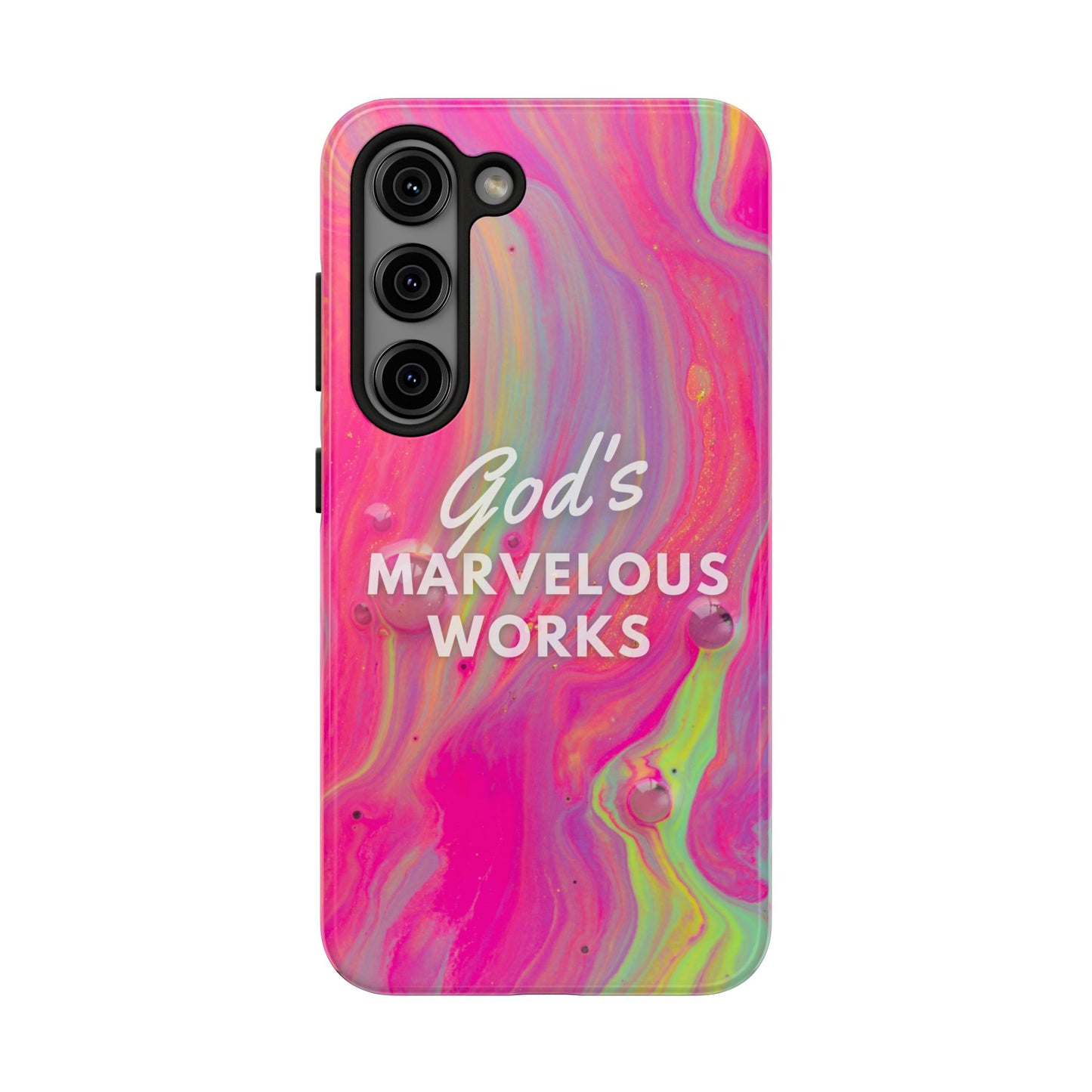 God's Marvelous Works Christian Tough Phone Case