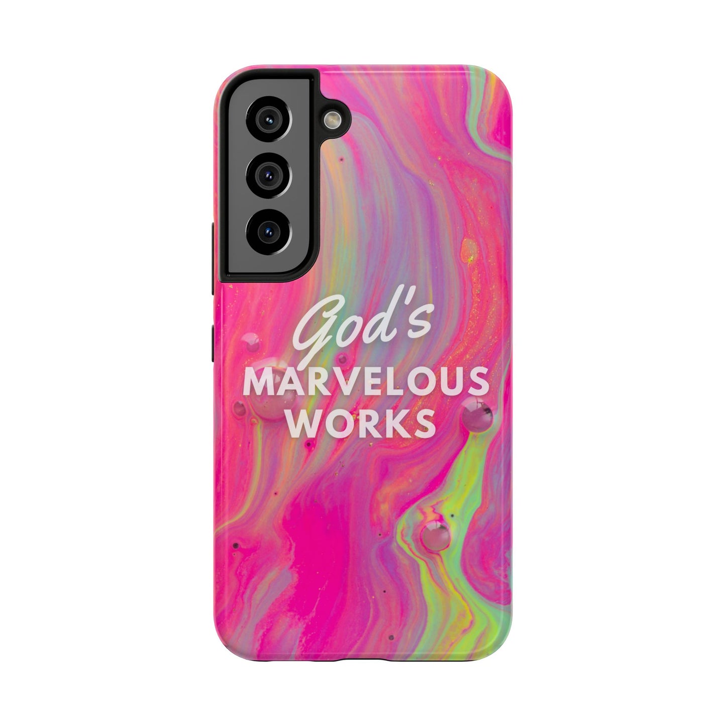 God's Marvelous Works Christian Tough Phone Case