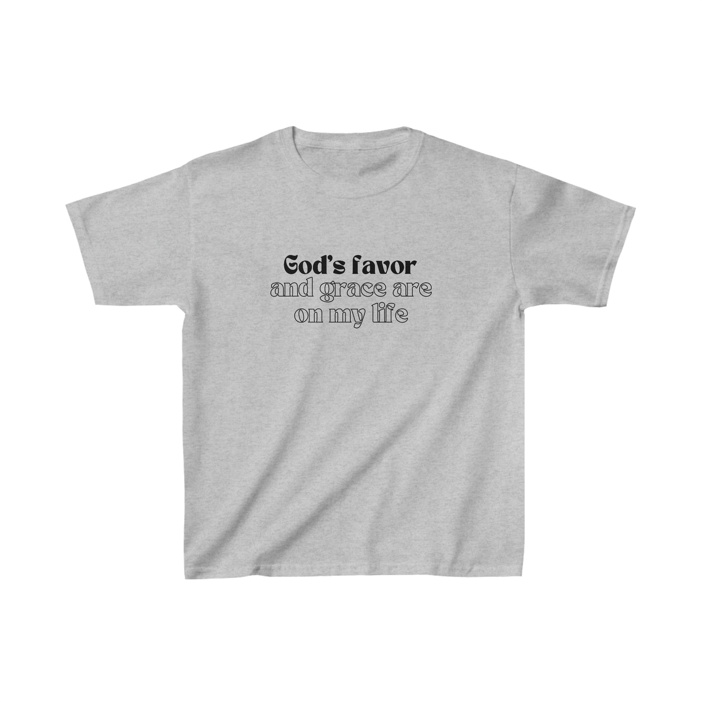 God's Favor And Grace Are On My Life Kids Classic Tee