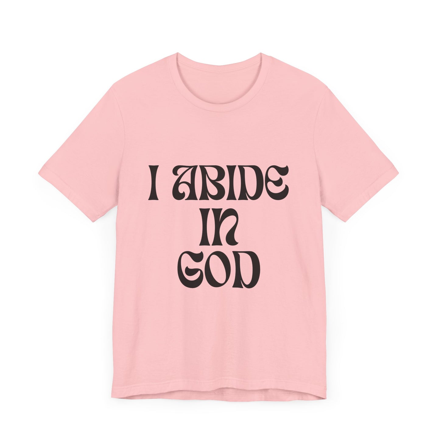 I Abide In God, God Abides In Me Premium Tee