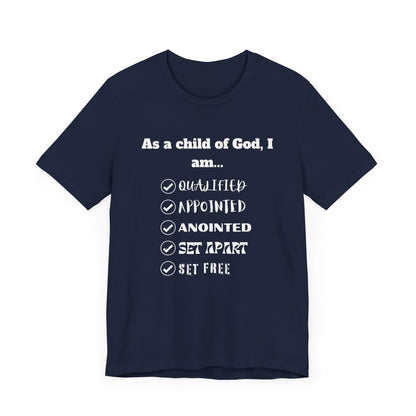 As A Child Of God I Am... Premium Tee
