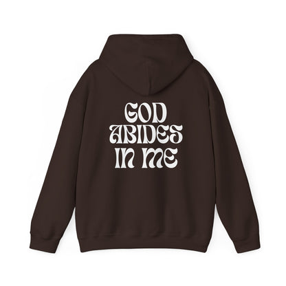 I Abide In God, God Abides In Me Hoodie