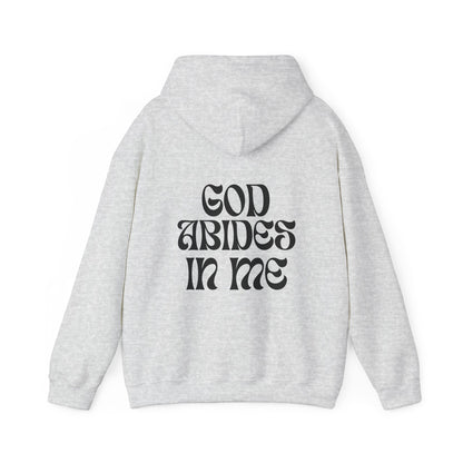 I Abide In God, God Abides In Me Hoodie