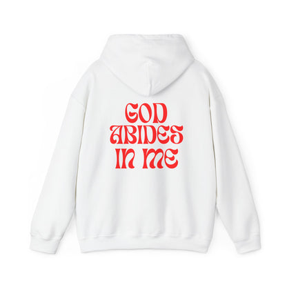 I Abide In God, God Abides In Me Hoodie