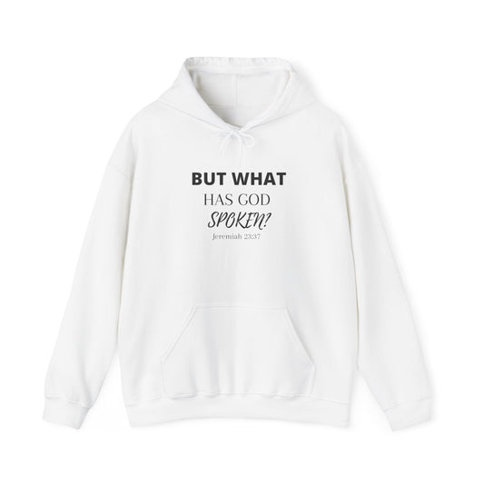 But What Has God Spoken? Hoodie