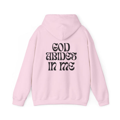 I Abide In God, God Abides In Me Hoodie