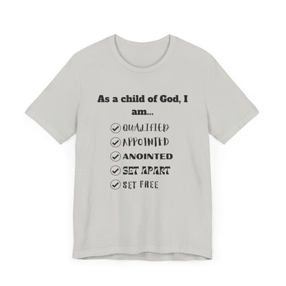 As A Child Of God I Am... Premium Tee