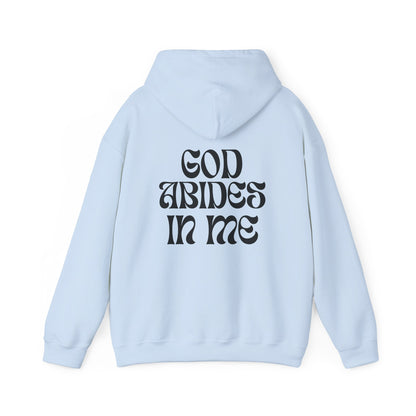 I Abide In God, God Abides In Me Hoodie