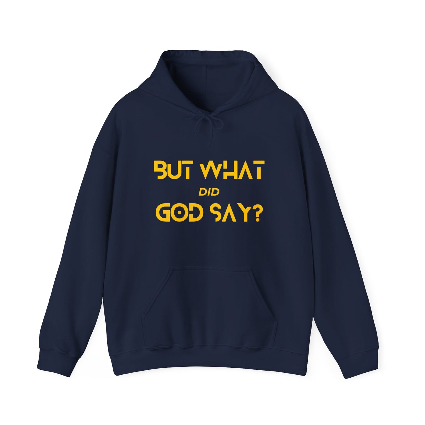 But What Did God Say? Hoodie
