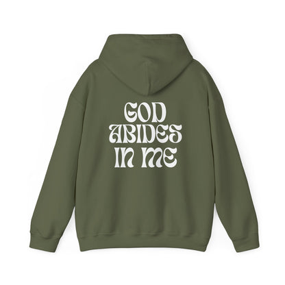 I Abide In God, God Abides In Me Hoodie
