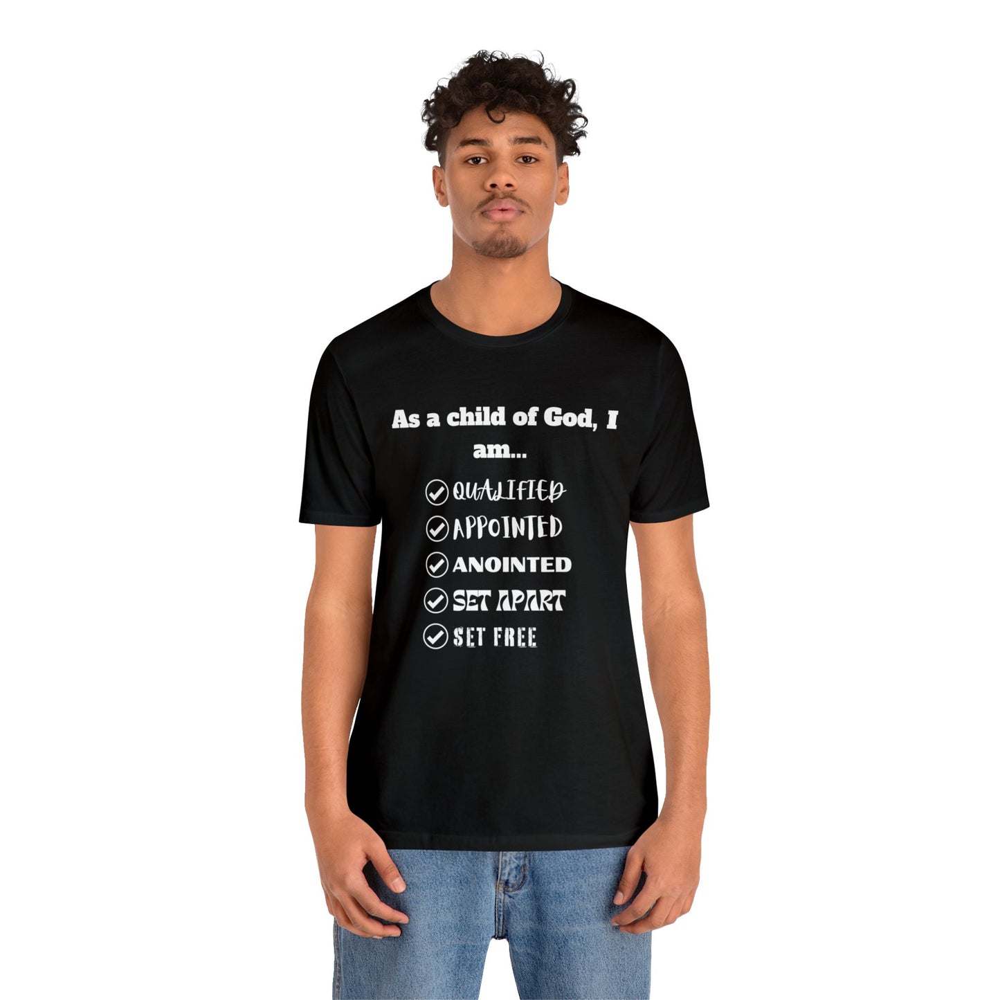 As A Child Of God I Am... Premium T-shirt